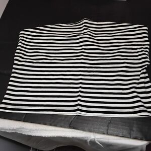 Black and White Striped Tank Top